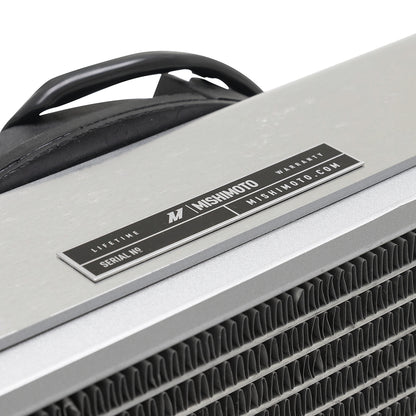 Mishimoto Universal Drag Race Aluminium Radiator (Black/Natural)