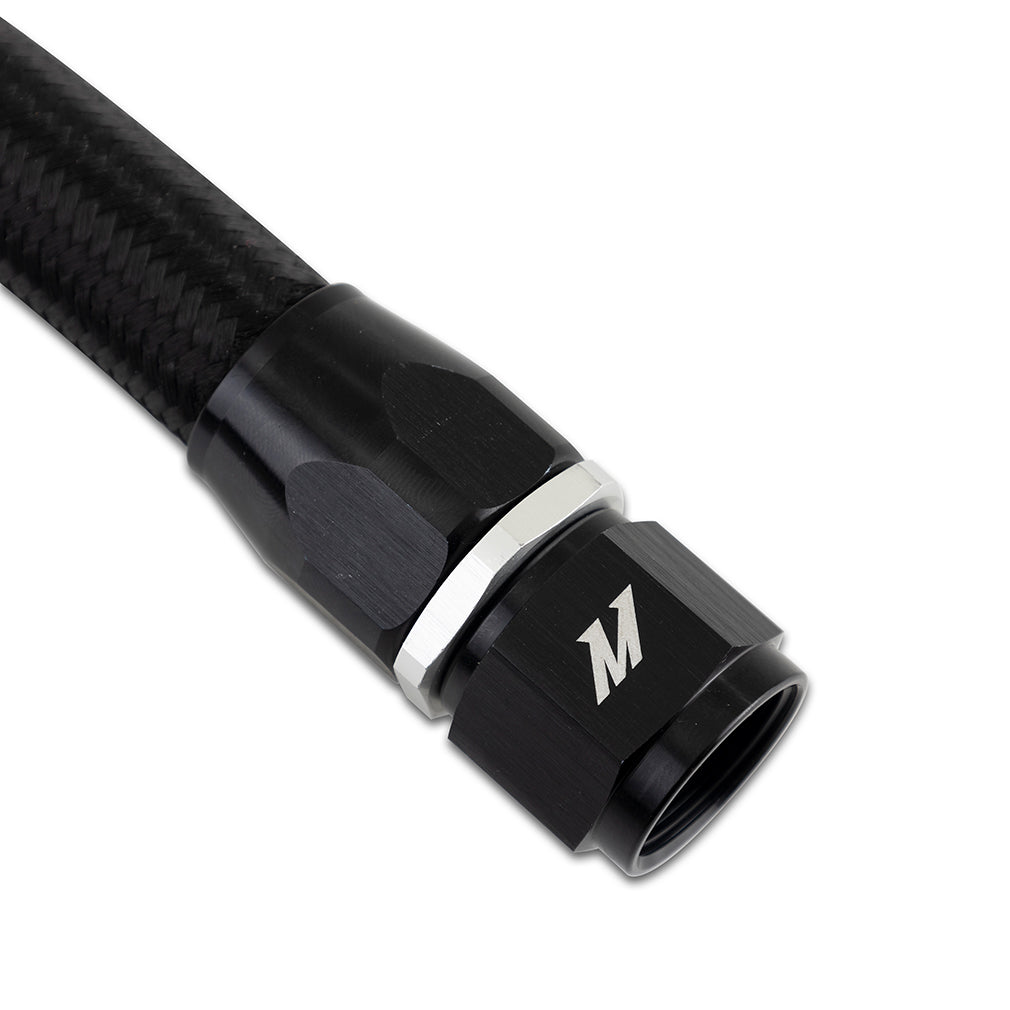 Mishimoto Black Braided Hose -10AN Fittings 6ft