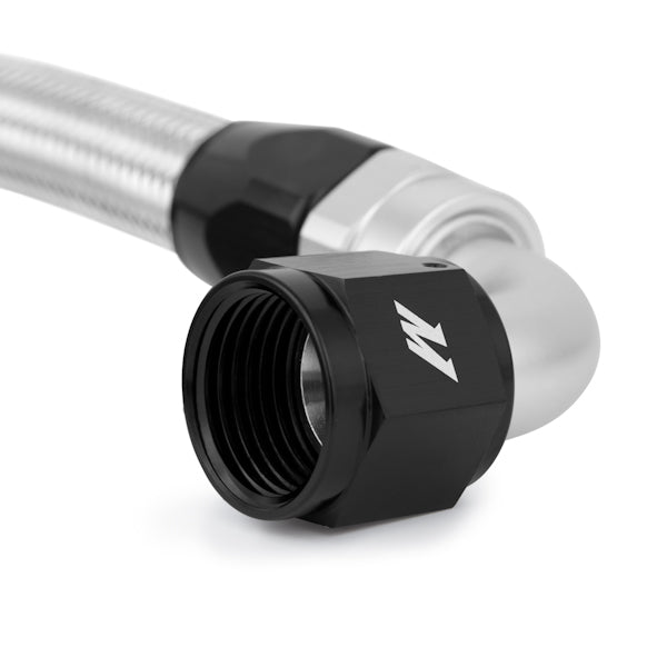 Mishimoto 4ft Braided Hose -10AN Fittings, Stainless