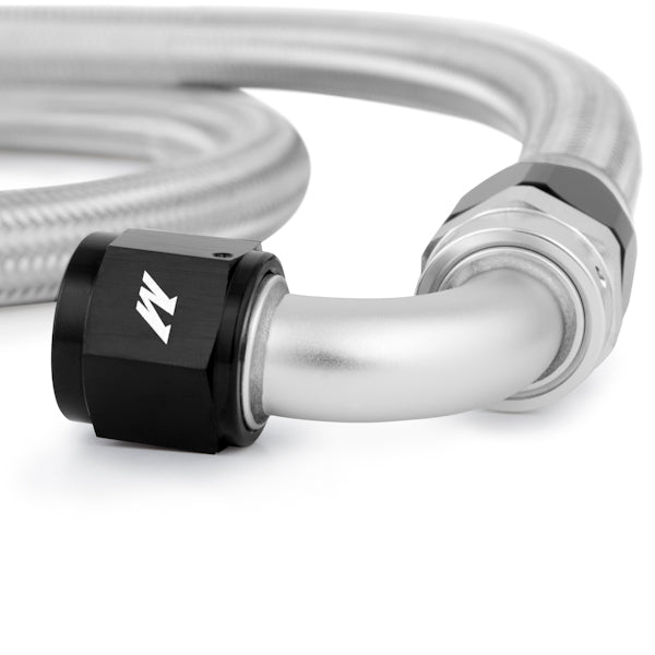 Mishimoto 5ft Braided Hose -10AN Fittings, Stainless