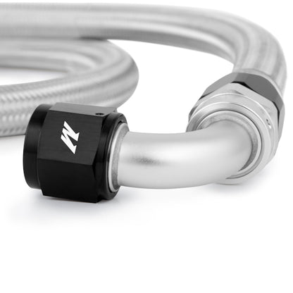 Mishimoto 5ft Braided Hose -10AN Fittings, Stainless