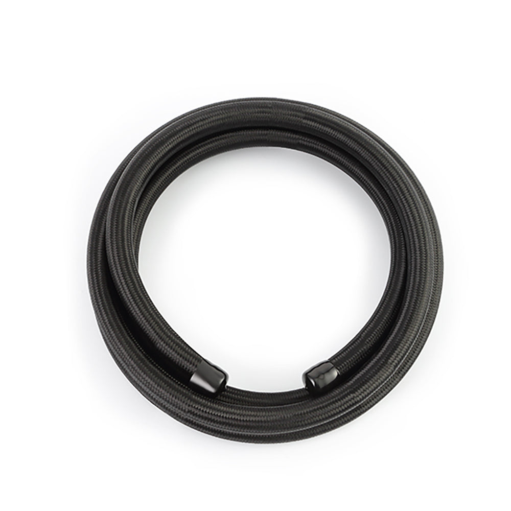 Mishimoto Braided -10AN Hose 10ft, Black or Stainless