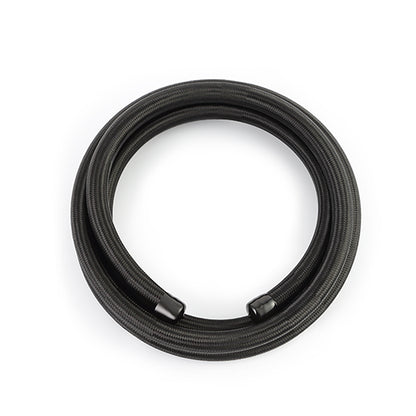 Mishimoto Braided -10AN Hose 10ft, Black or Stainless