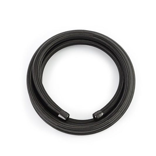 Mishimoto Braided -10AN Hose 10ft, Black or Stainless