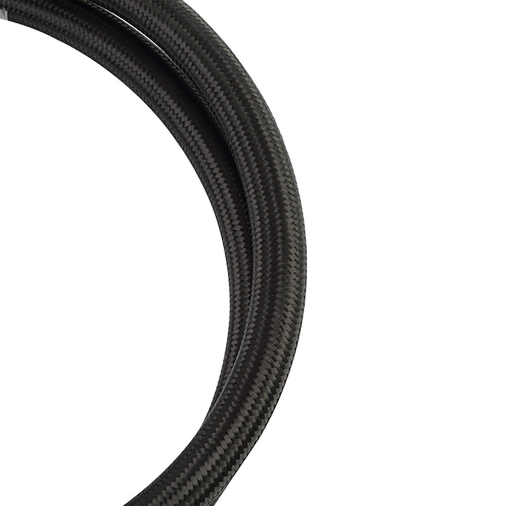Mishimoto Braided -10AN Hose 10ft, Black or Stainless