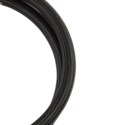 Mishimoto Braided -10AN Hose 10ft, Black or Stainless