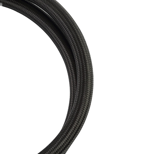 Mishimoto Braided -10AN Hose 10ft, Black or Stainless