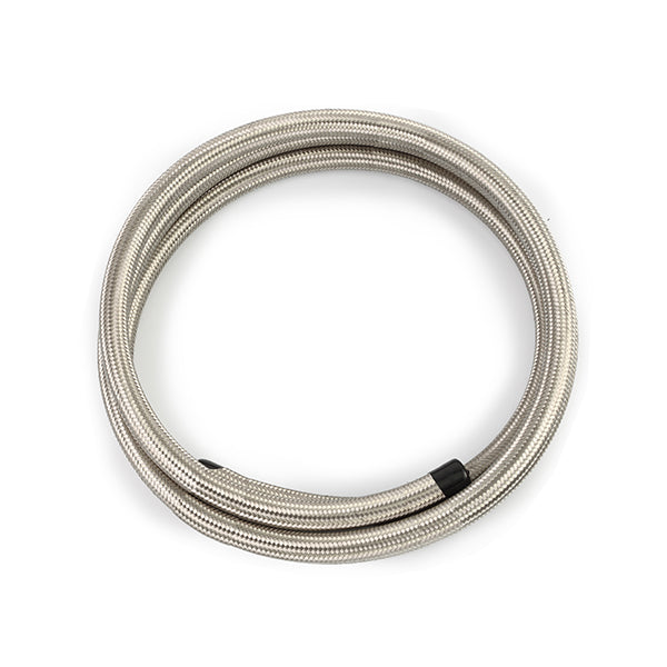 Mishimoto Braided -10AN Hose 10ft, Black or Stainless