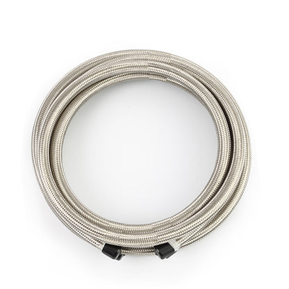 Mishimoto Braided -10AN Hose 15ft, Stainless Steel