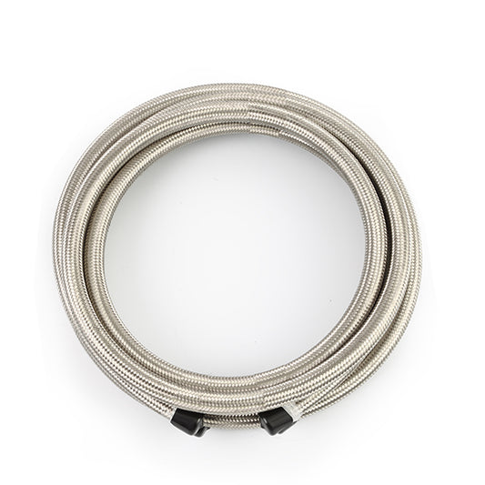 Mishimoto Braided -10AN Hose 15ft, Stainless Steel