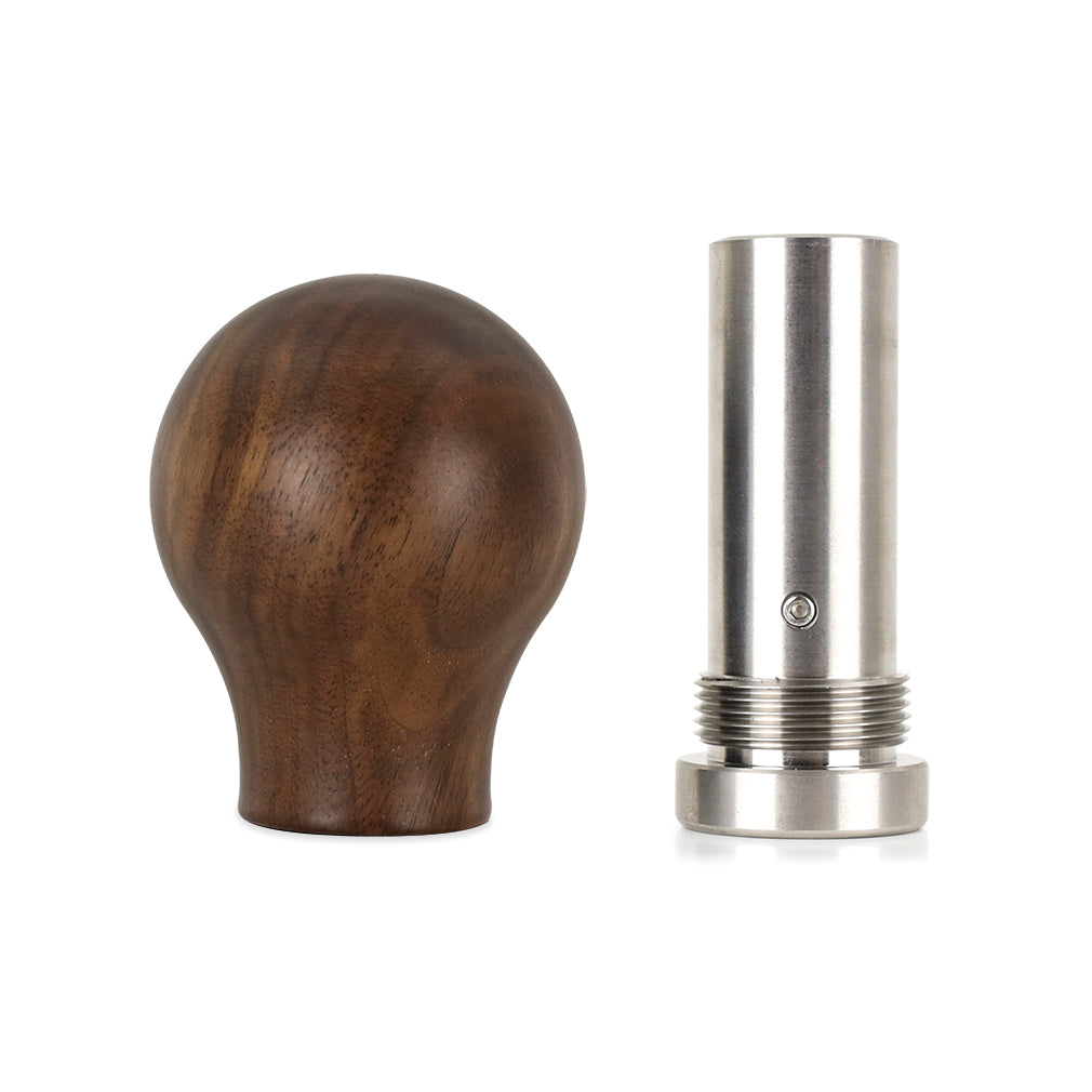 Mishimoto Round Steel Core Wood Shift Knob – Beech/Walnut