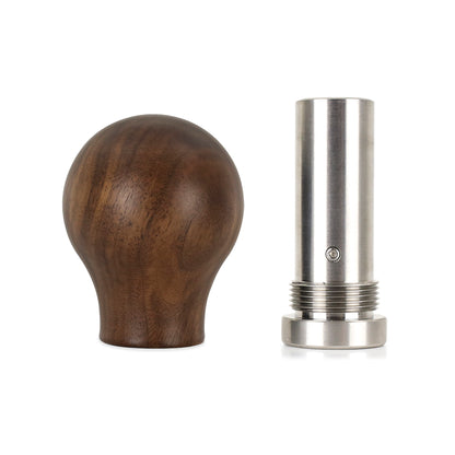 Mishimoto Round Steel Core Wood Shift Knob – Beech/Walnut