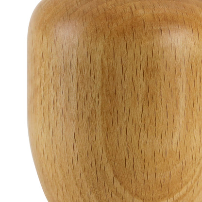 Mishimoto Short Wood Shift Knob – Beech/Walnut Stainless