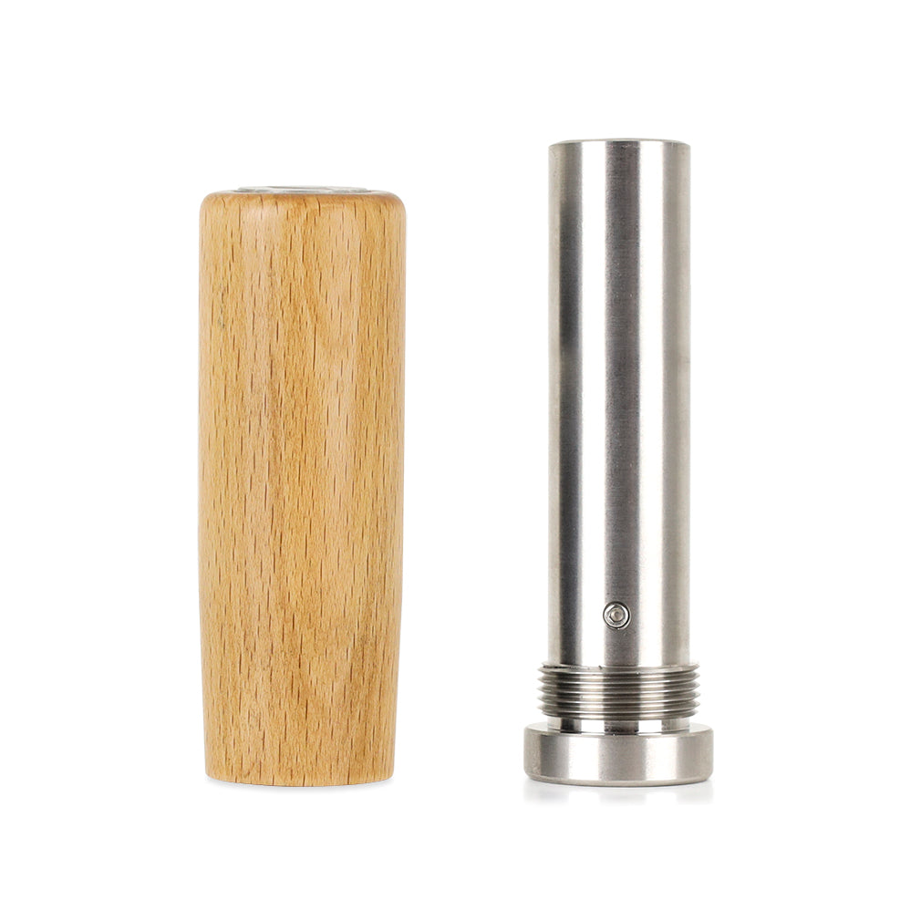 Mishimoto Tall Steel Core Wood Shift Knob – Beech or Walnut