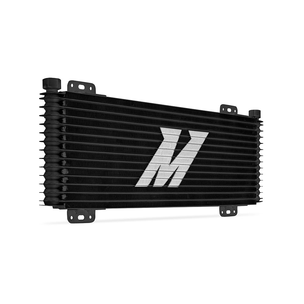 Mishimoto Universal 13-Row Stacked Plate Transmission Cooler, Black