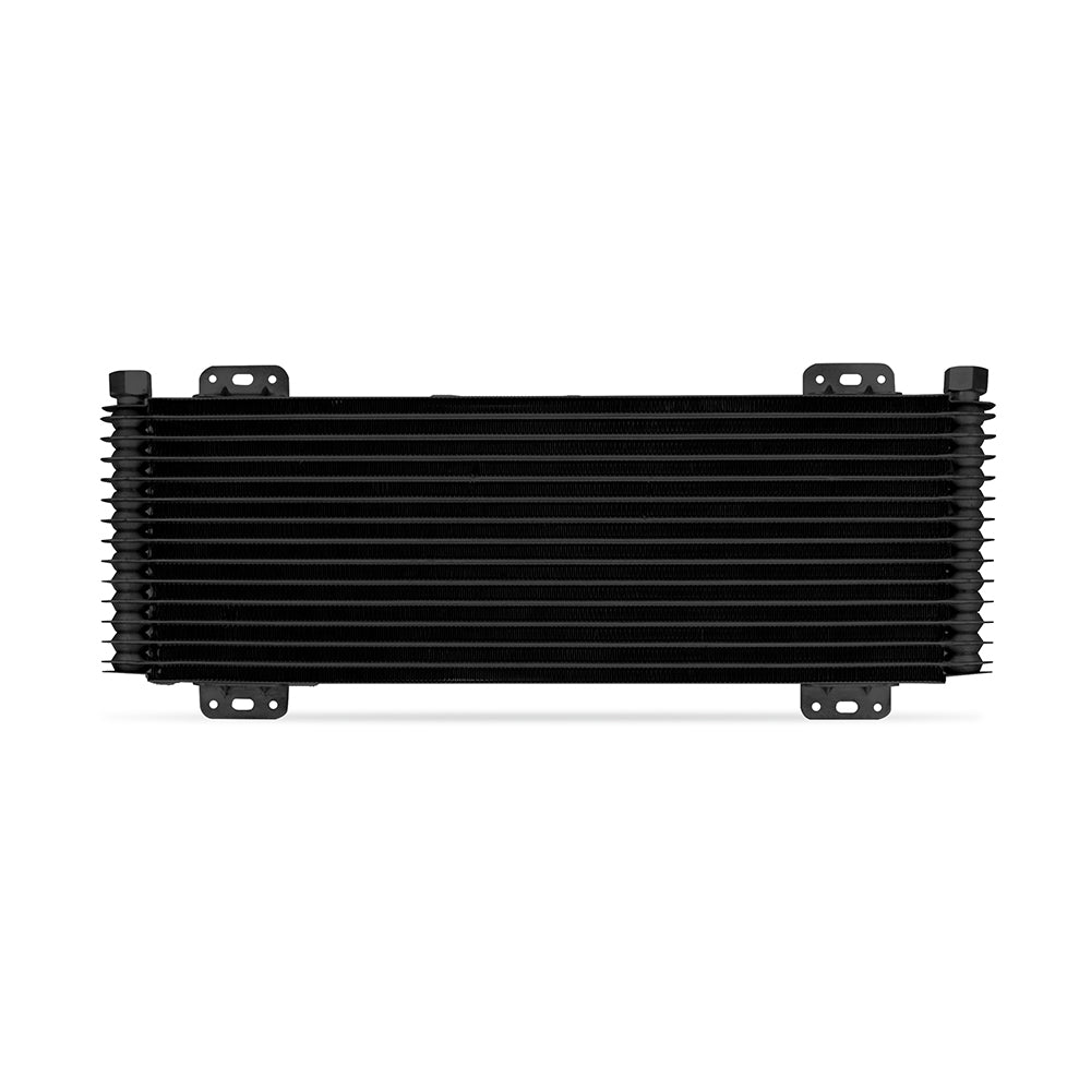Mishimoto Universal 13-Row Stacked Plate Transmission Cooler, Black
