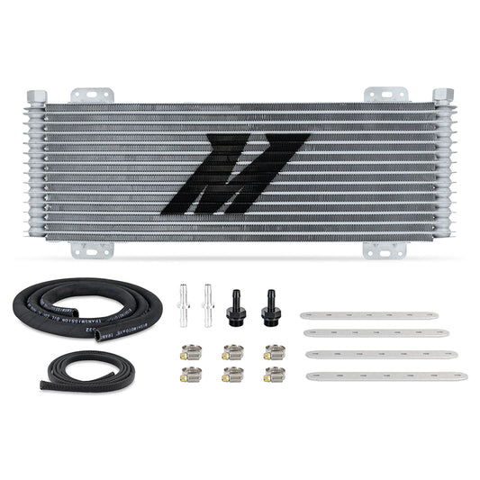 Mishimoto 13-Row Stacked Plate Transmission Cooler, Silver