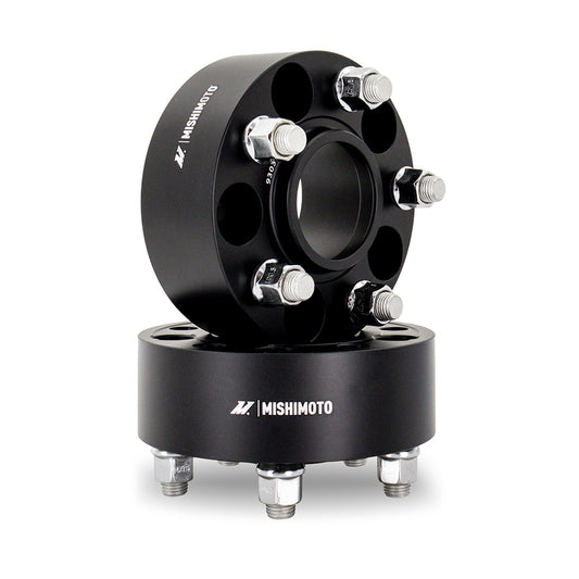 Mishimoto Wheel Spacers 5x114.3 50mm M12 Black