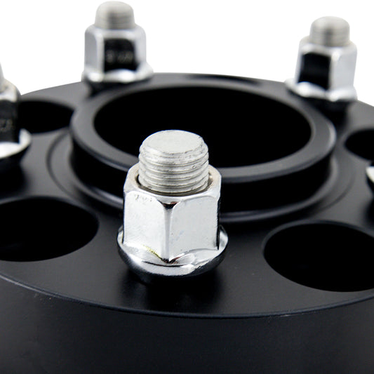 Mishimoto Wheel Spacers 5x114.3 50mm M12 Black