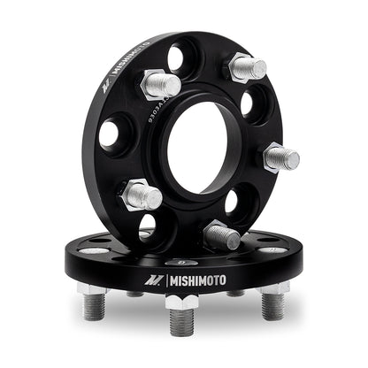 Mishimoto Wheel Spacers 5x114.3 35mm M12 Black