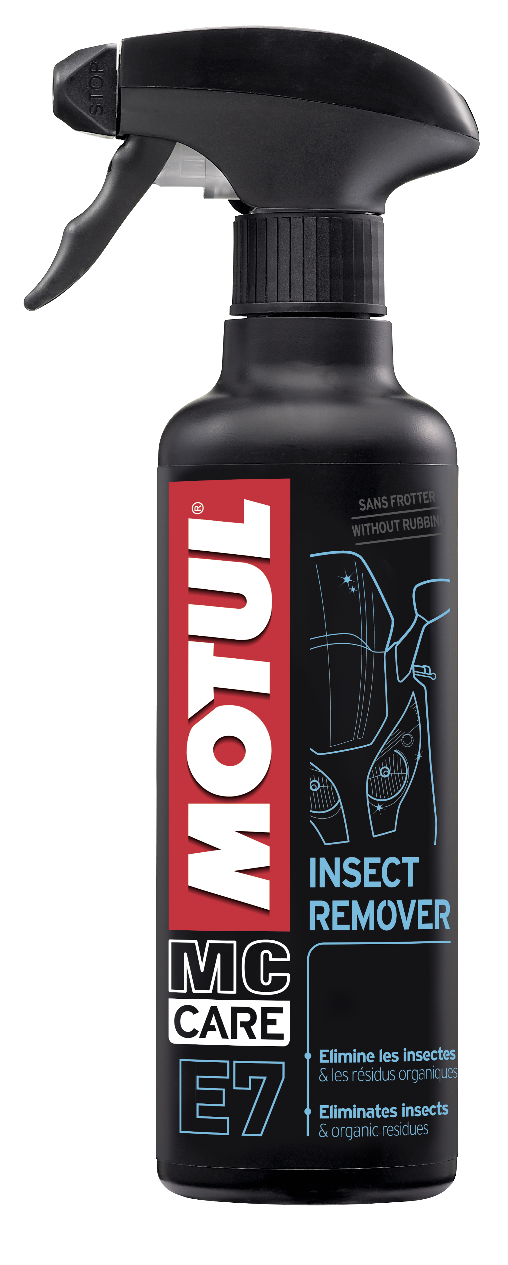 Motul E7 Insect Remover 400ml – Bodywork Cleaner