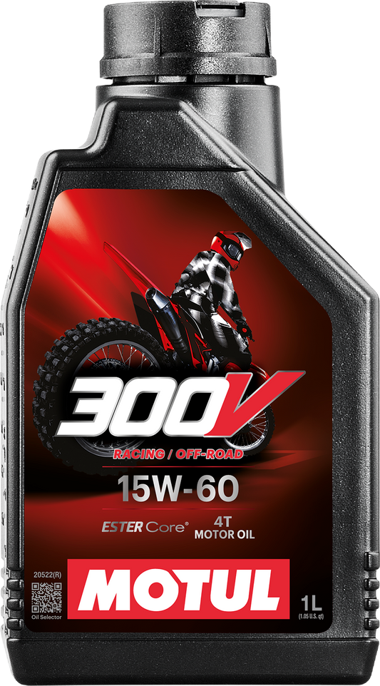 Motul 300V 15W60 Off-Road Engine Oil – 1 Litre