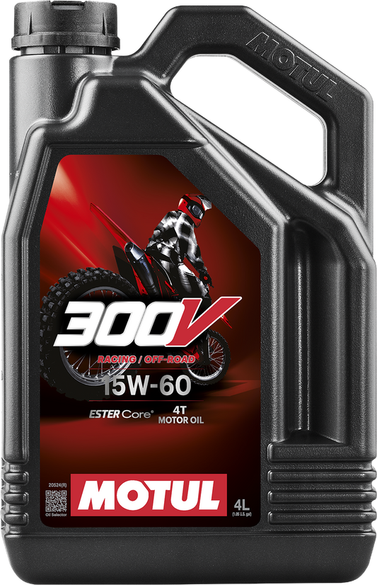 Motul 300V 15W60 Off-Road Engine Oil – 4 Litre