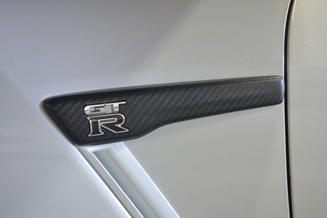 RSW Carbon Fender Emblem Panels for Nissan GT-R - FD Racing