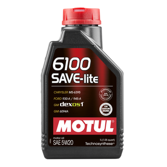 Motul 6100 SAVE-lite 5W-20 Engine Oil – 4 Litre
