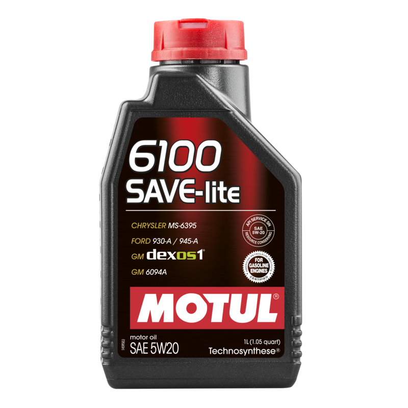 Motul 6100 SAVE-lite 5W-20 Engine Oil – 1 Litre