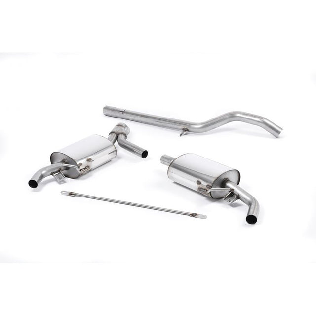 Milltek Cat-back Exhaust for Renault Clio Mk3 200 - Non Resonated