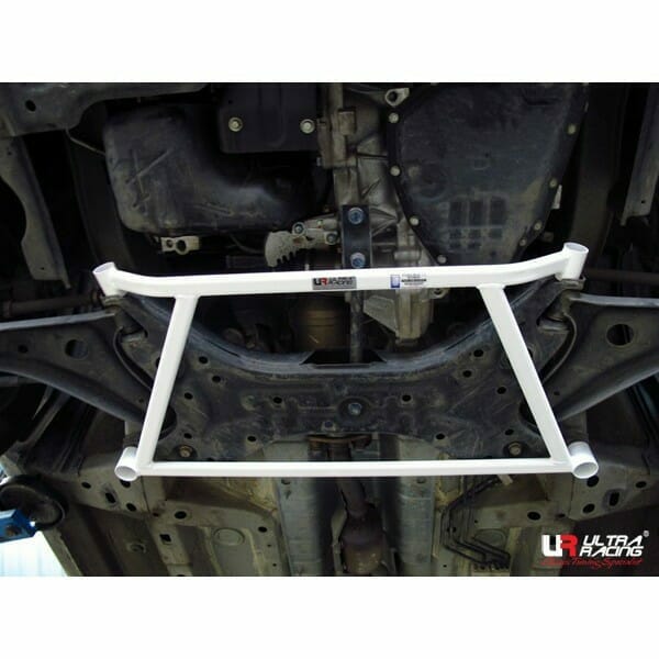 Ultra Racing 4-Point Front Lower Brace for Mitsubishi Mirage/SpaceStar
