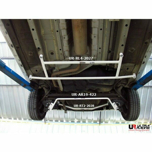 Ultra Racing 4-Point Rear Lower Brace for Mitsubishi SpaceStar/Mirage