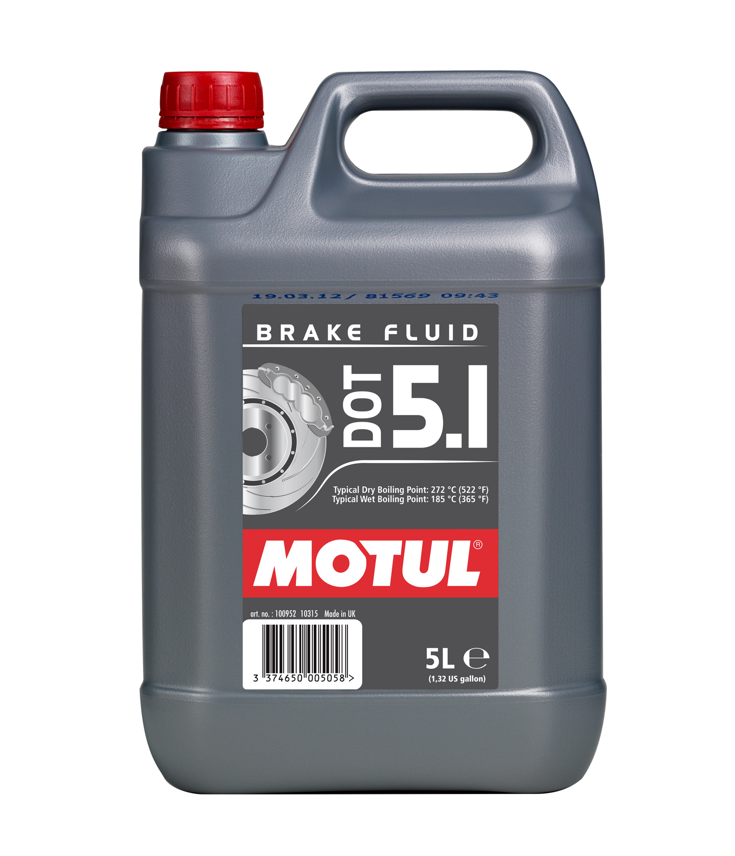 Motul DOT 5.1 Brake Fluid – 5 Litre Bottle