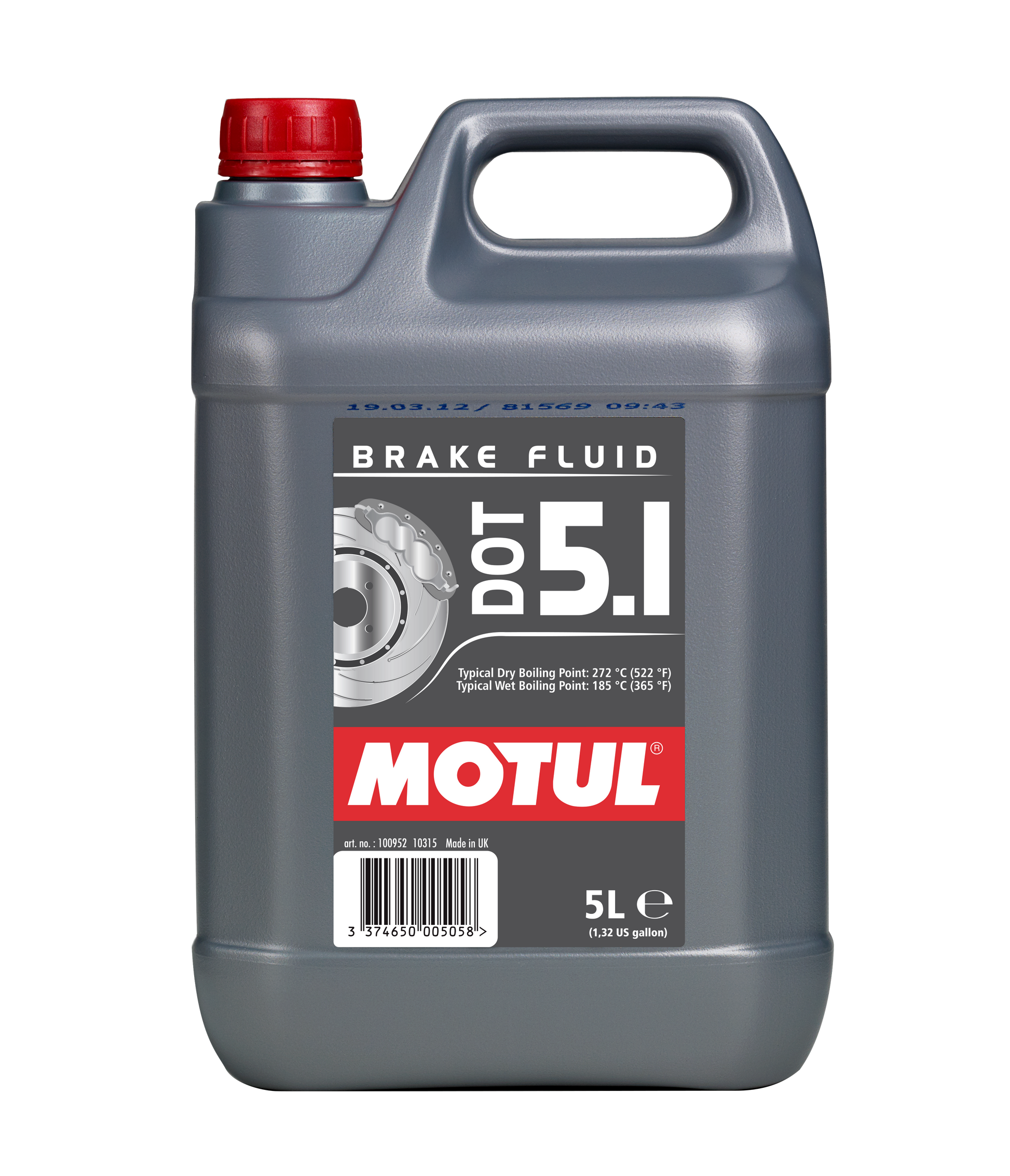 Motul DOT 5.1 Brake Fluid – 5 Litre Bottle