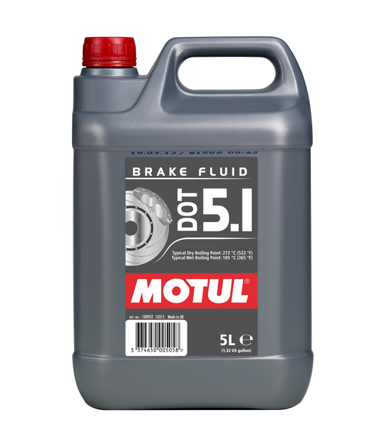 Motul DOT 5.1 Brake Fluid – 5 Litre Bottle