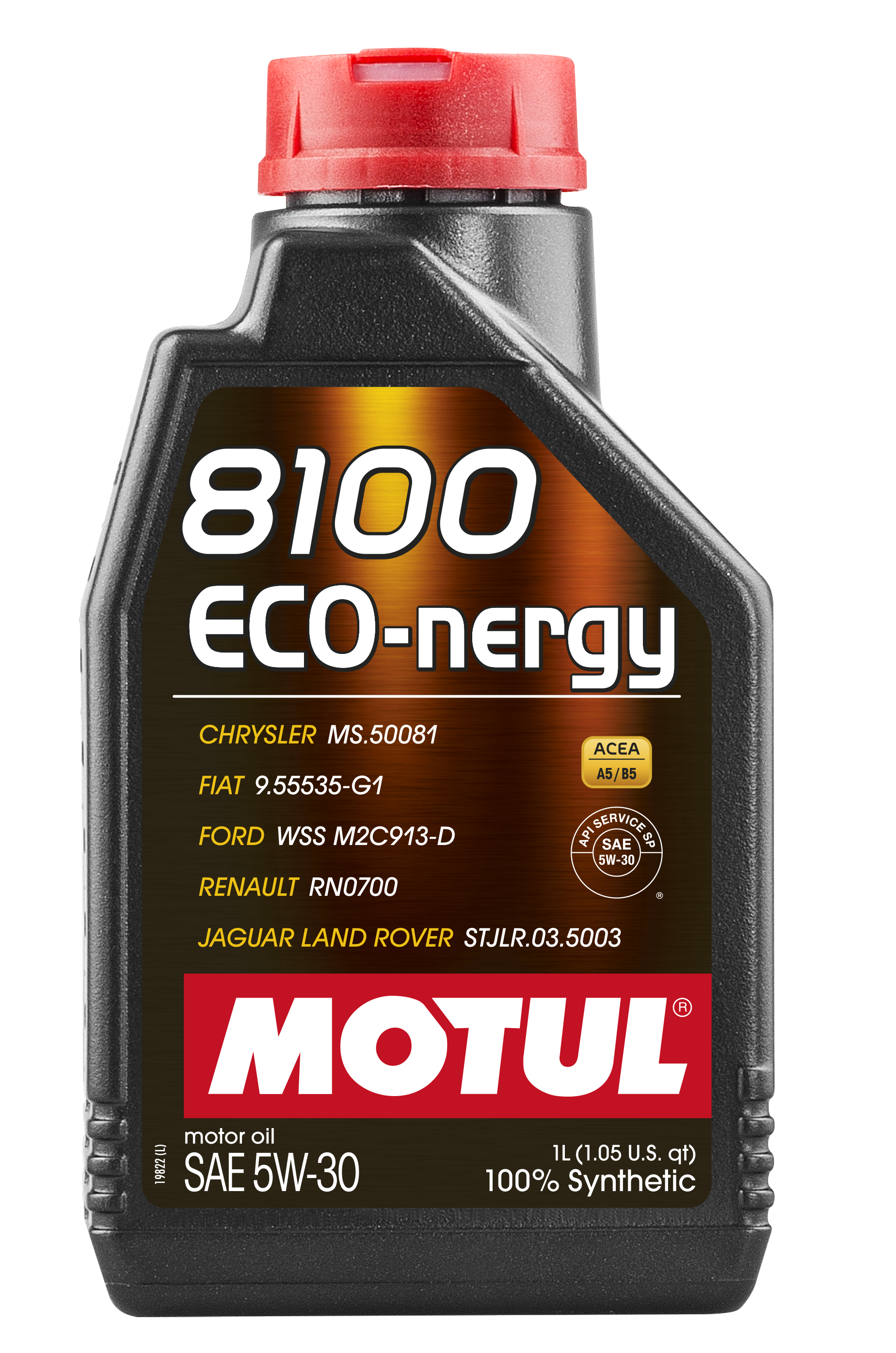 Motul 8100 ECO-NERGY 5W30 Synthetic Engine Oil 1L