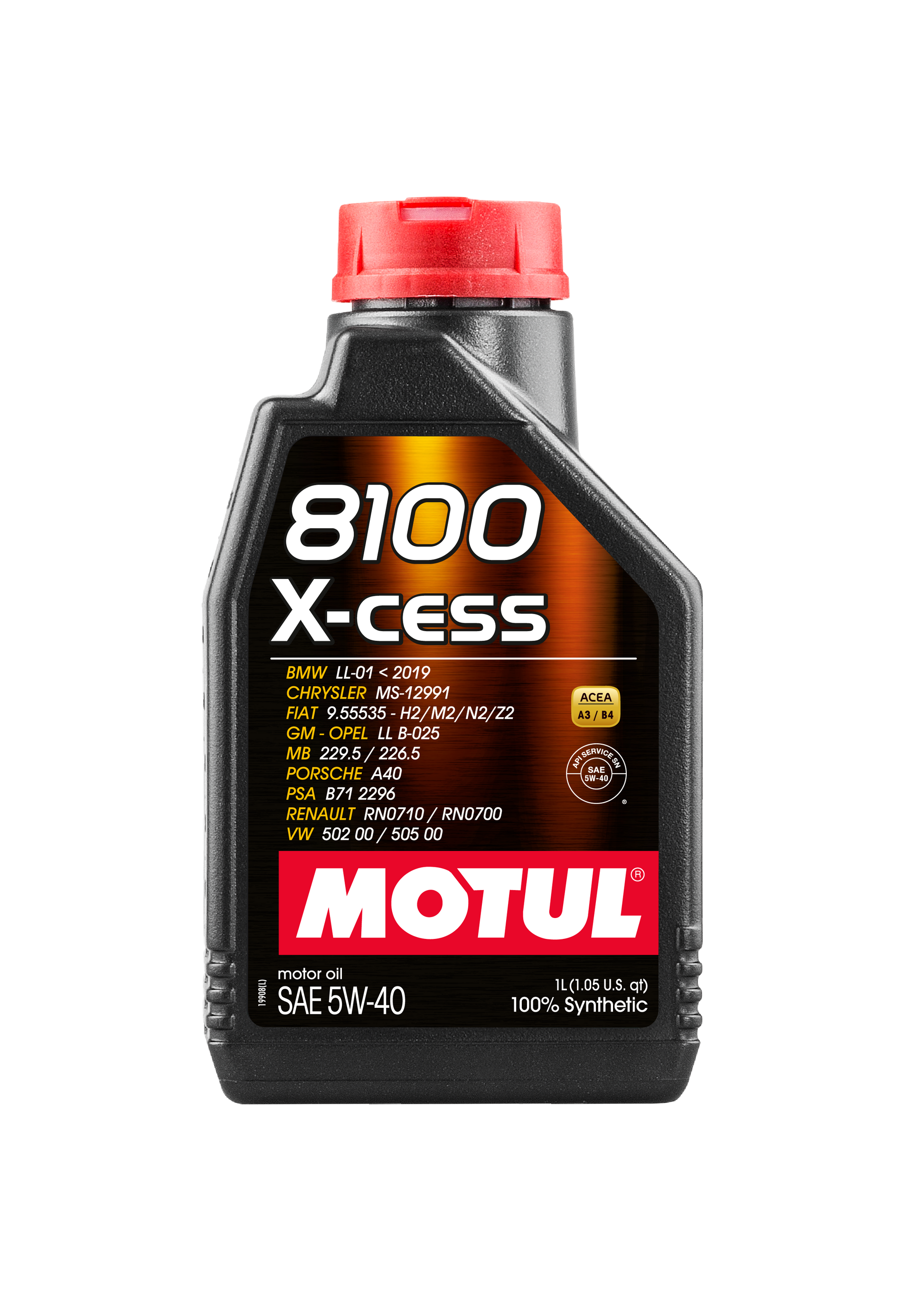 Motul 8100 X-CESS 5W40 Engine Oil – 1 Litre