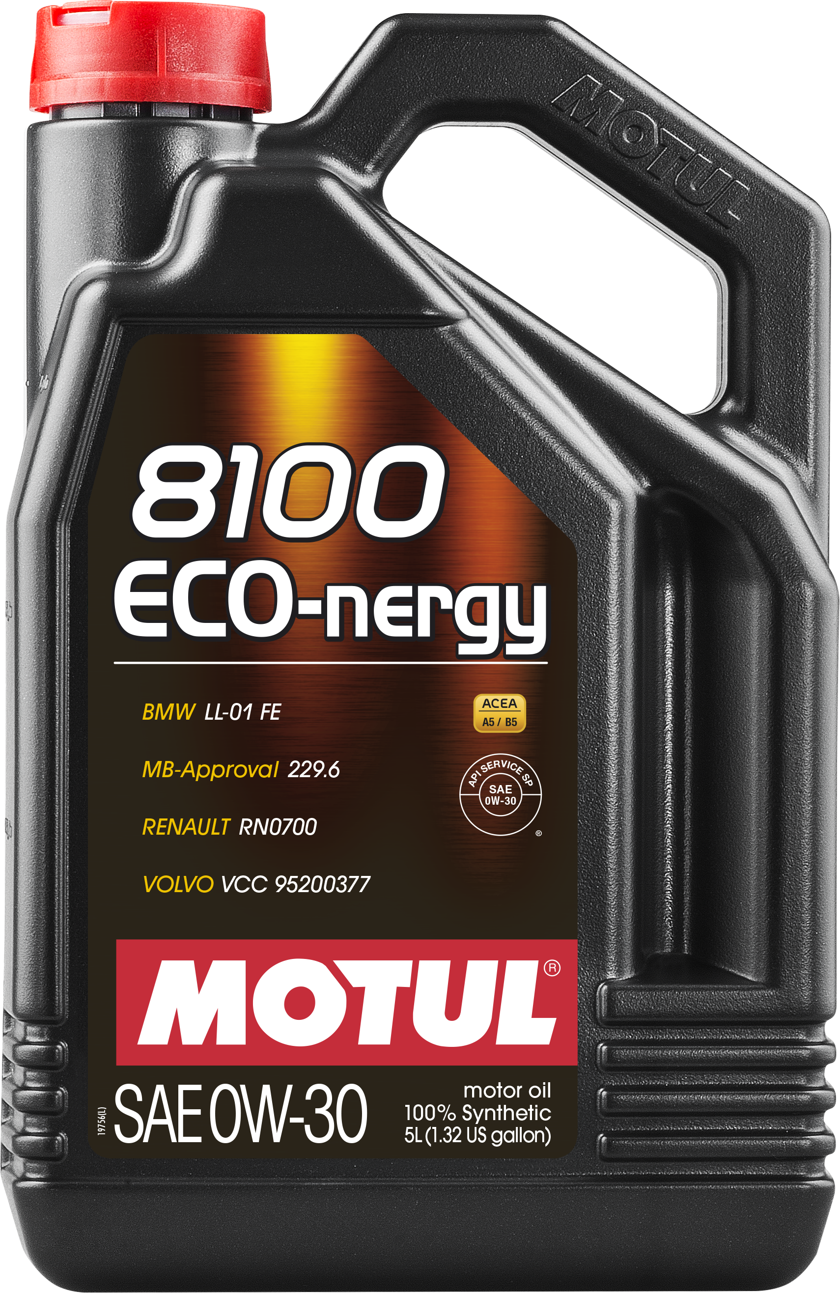 Motul 8100 ECO-NERGY 0W30 Fully Synthetic Engine Oil – 5L