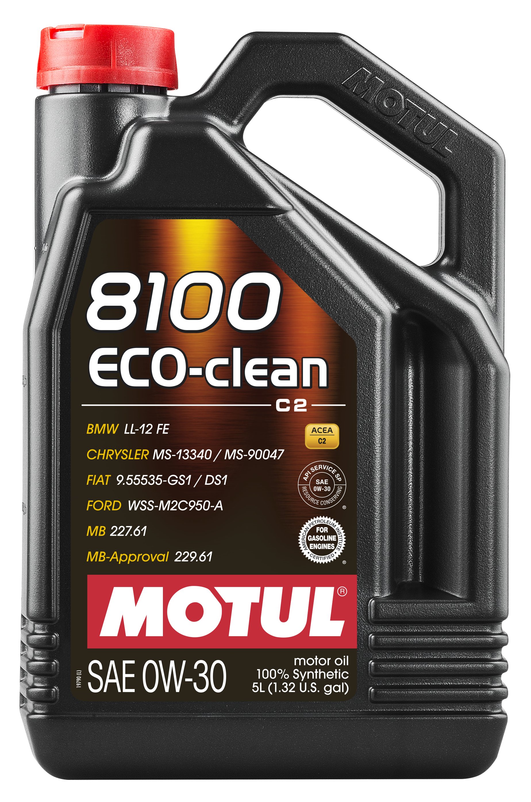 Motul 8100 ECO-CLEAN 0W30 Engine Oil – 5 Litre