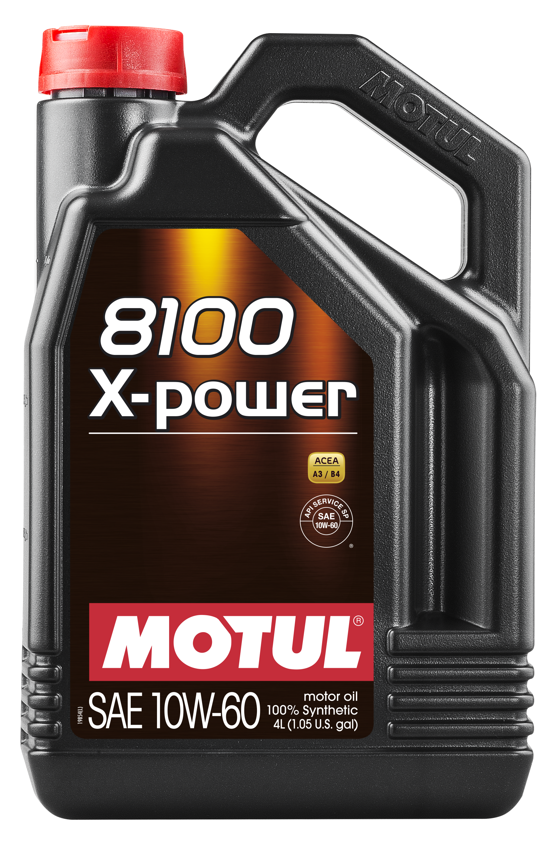 Motul 8100 X-POWER 10W60 Synthetic Engine Oil – 4 Litre