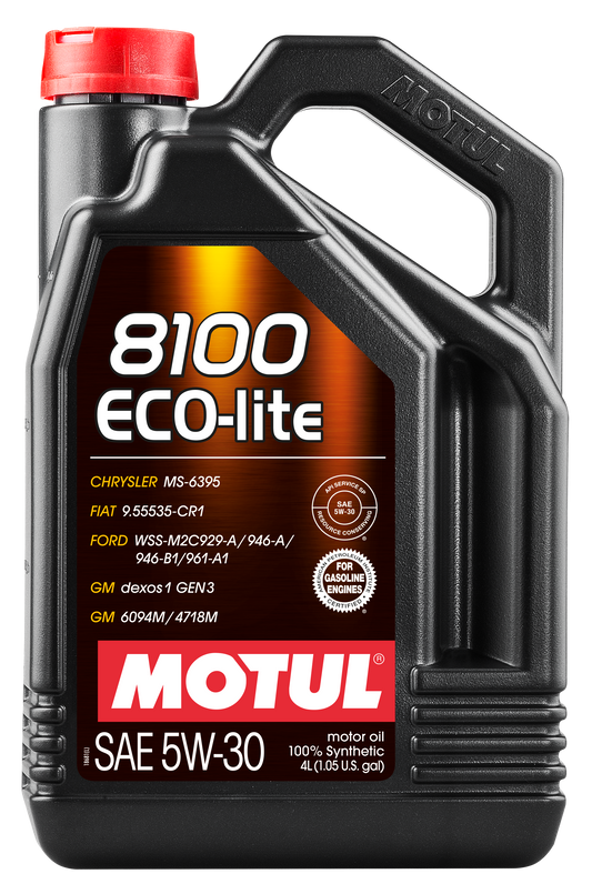 Motul 8100 Eco-lite 5W30 Engine Oil 4L