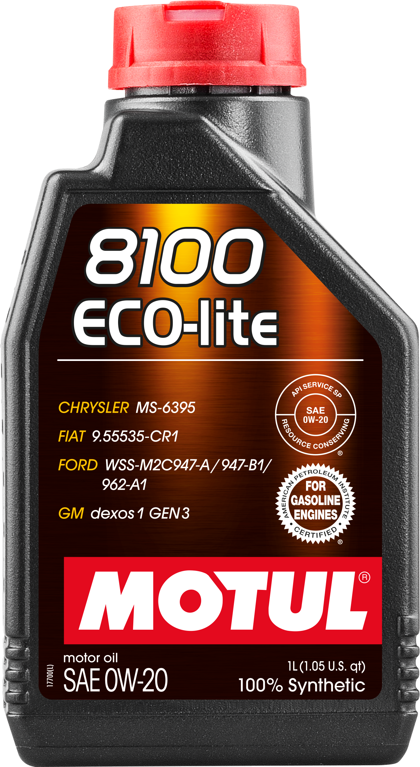 Motul 8100 ECO-LITE 0W20 Engine Oil – 1 Litre