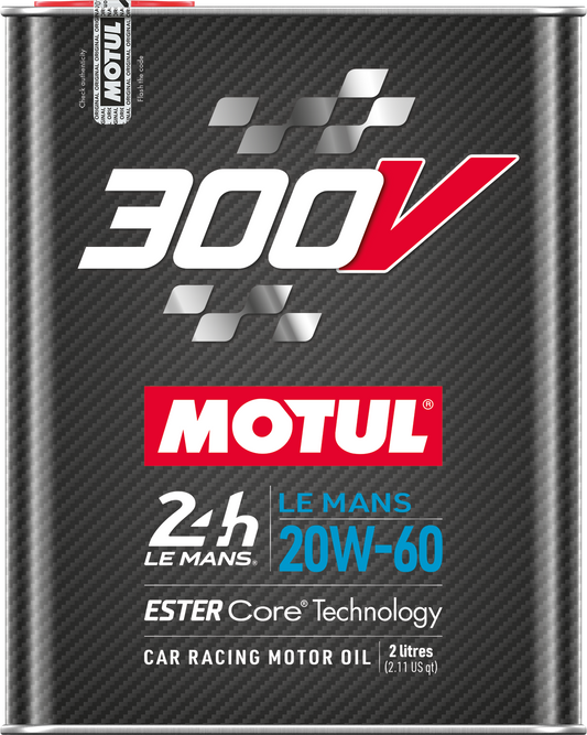 Motul 300V LE MANS 20W-60 Engine Oil – 2L Tin