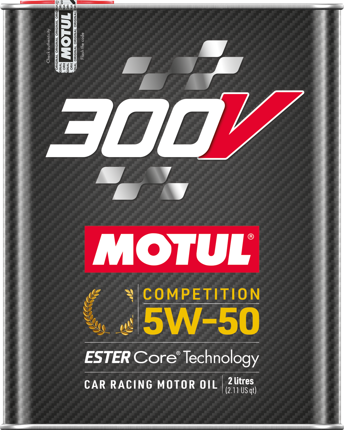 Motul 300V Competition 5W-50 Synthetic Engine Oil 2L
