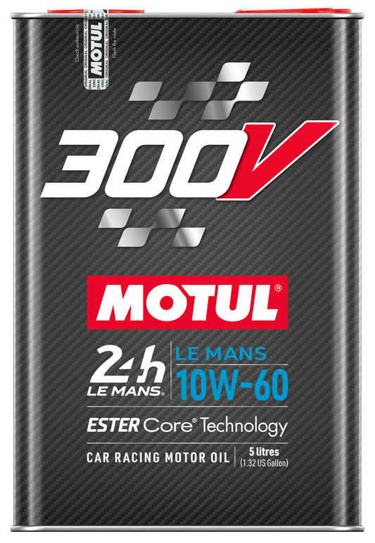Motul 300V Le Mans 10W-60 5L Synthetic Engine Oil