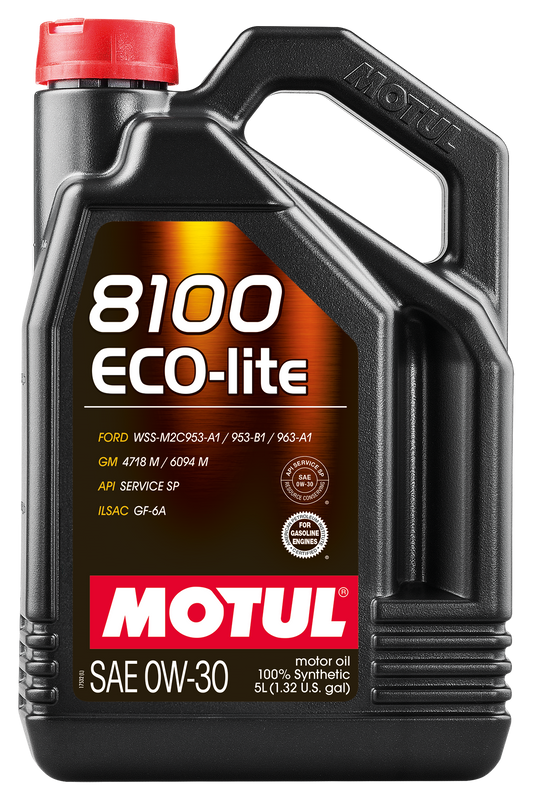 Motul 8100 ECO-LITE 0W-30 Engine Oil – 5 Litre
