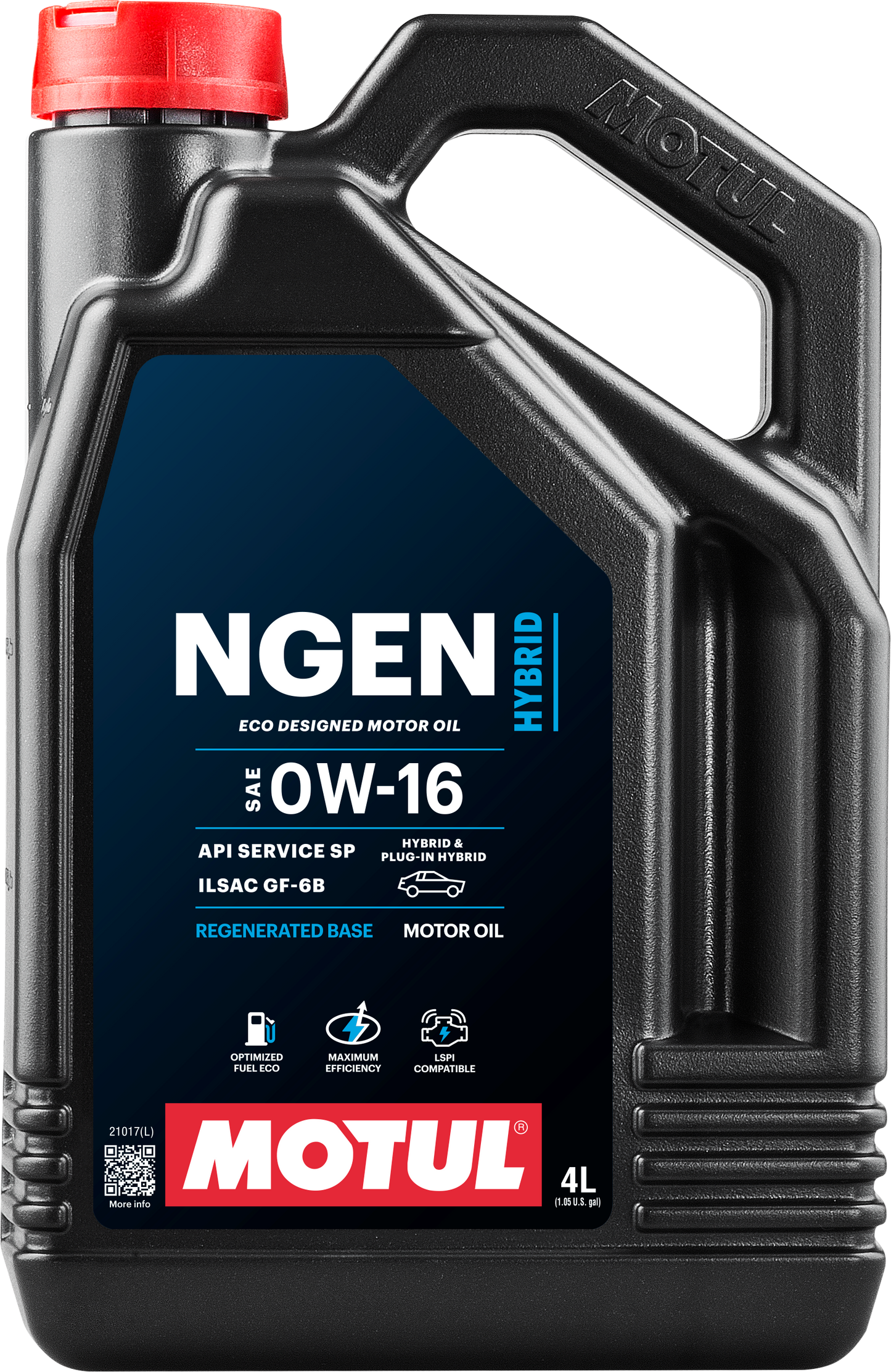 Motul NGEN Hybrid 0W-16 Synthetic Engine Oil – 4 Litre