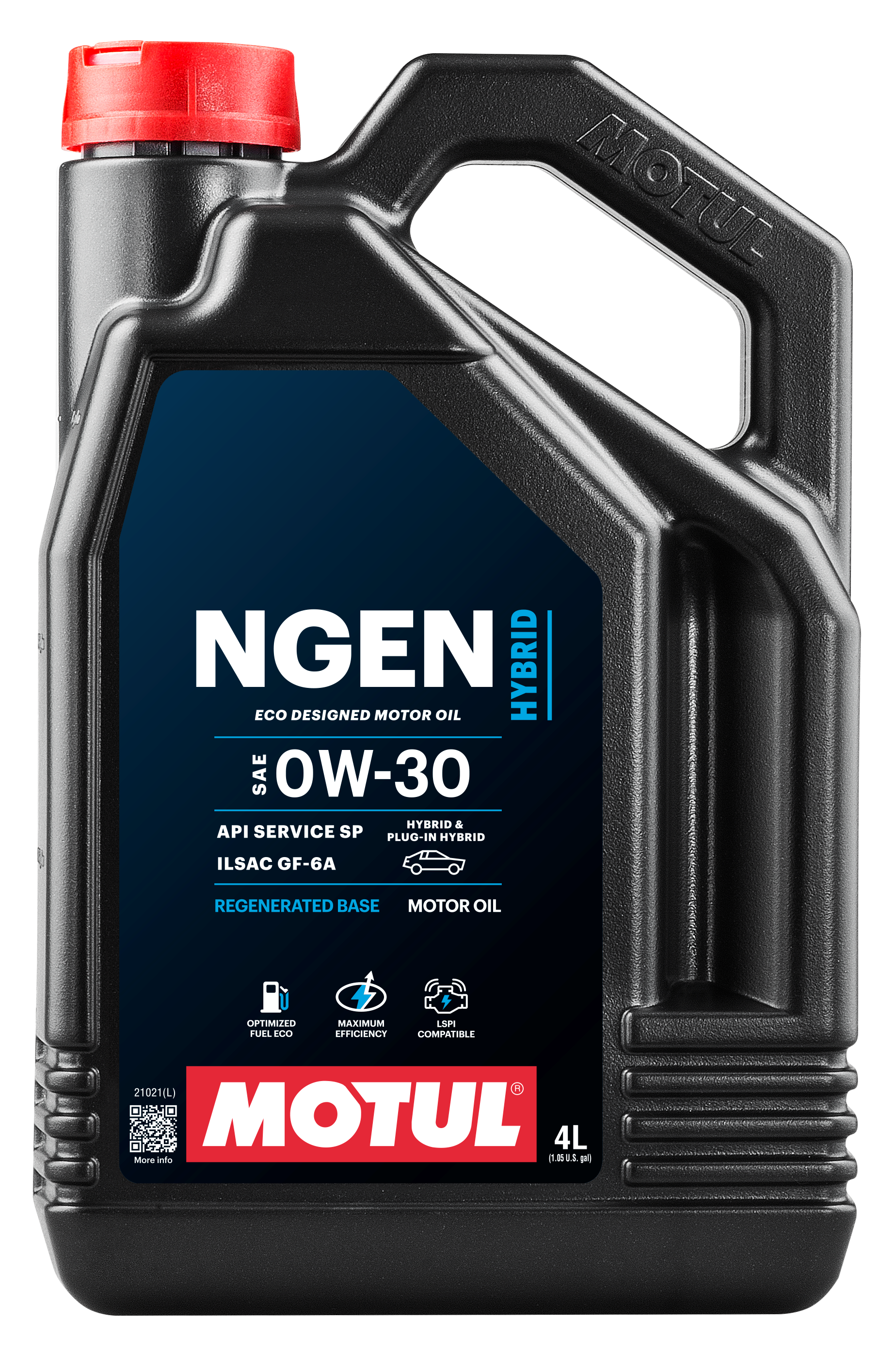 Motul NGEN Hybrid 0W-30 Fully Synthetic Engine Oil – 4L