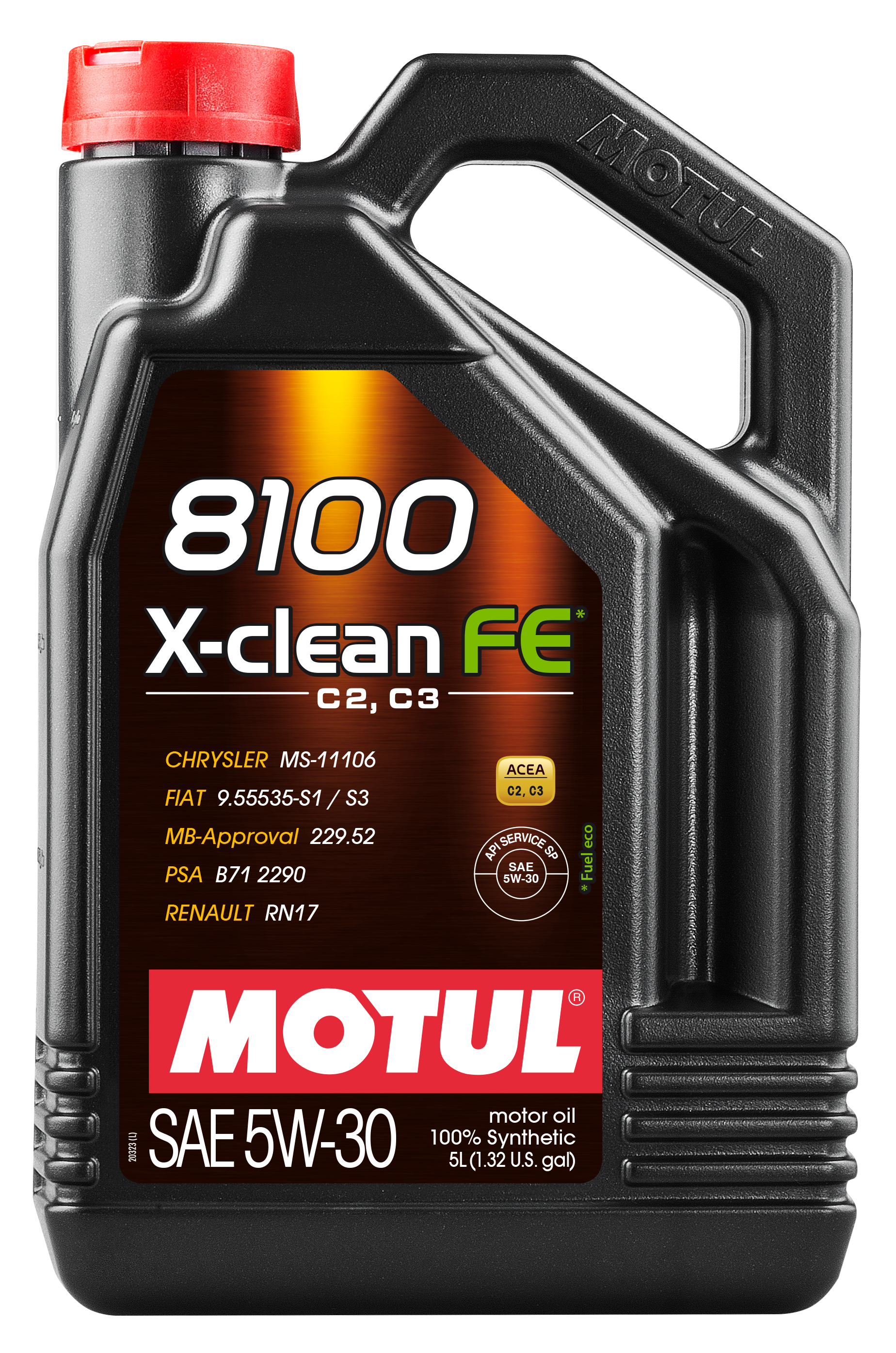 Motul 8100 X-CLEAN FE 5W-30 Engine Oil – 5 Litre